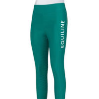 Produktbild von Equiline Reitleggings Chunk KnieGrip Winter Reithose Damen Pepper Green