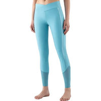 Produktbild von Equiline Reitleggings Damen Full Grip Blau BX Tech Sommer Funktionsmaterial