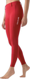 Equiline Reitleggings Damen Full Grip Rot Größe L – Bild 1 von 10