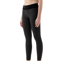 Produktbild von Equiline Reitleggings Girafh FullGrip Winter Reithose für Damen mit Fleece in Schwarz