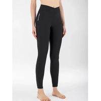 Produktbild von Equiline Reitleggings Mid Grip Damen Schwarz XS