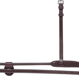 Produktbild von Equiline Reitnetz aus Leder in Silber oder Braun