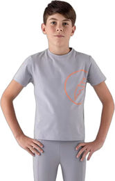 Produktbild von Equiline Reitshirt Besson für Kinder in Grau
