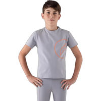 Produktbild von Equiline Reitshirt Besson für Kinder in Grau