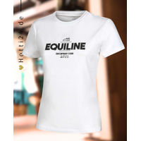 Produktbild von Equiline Reitshirt Chloec White für Damen in Weiß für den Sommer