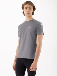 Produktbild von Equiline Reitshirt für Herren aus Baumwolle Grau Größe L