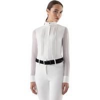 Produktbild von Equiline Reitshirt Gelsa Wettkampfhemd Damen Weiß Größe S