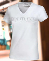 Produktbild von Equiline Reitshirt Gigerg für Damen in Weiß und Silber Sommeredition