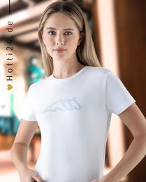Produktbild von Equiline Reitshirt Gosbig White für Damen in Weiß