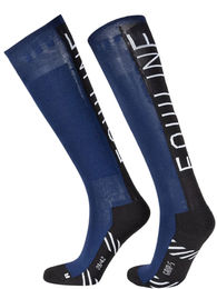 Equiline Reitsocken Clovec Cobalt Blau Unisex – Bild 1 von 1