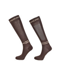 Produktbild von Equiline Reitsocken Ebele Braun Unisex