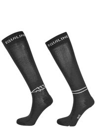 Produktbild von Equiline Reitsocken Ebele Schwarz Unisex