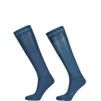 Produktbild von Equiline Reitsocken Ecre Diplomatic Blue Unisex Beige Blau