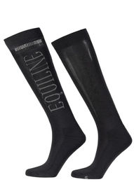 Produktbild von Equiline Reitsocken Gebug Black für Damen in Schwarz