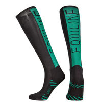 Produktbild von Equiline Reitsocken Unisex Clovec Black Pepper Green