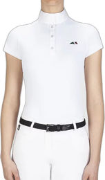 Produktbild von Equiline Reitturnier Poloshirt Isabel für Damen in Weiß XXL