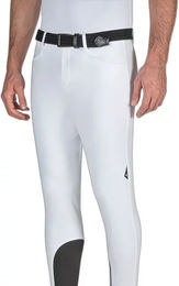 Equiline Reitturnierhose Albertk für Herren mit Kniegrip in Weiß Größe 54 IT – Bild 1 von 4