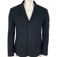 Produktbild von Equiline Reitturnierjacke Calrec für Herren mit Fleece in Blau oder Schwarz Größe 46 IT