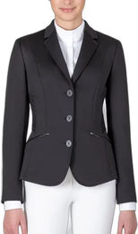Produktbild von Equiline Reitturnierjacke Damen Celloc Schwarz Größe 44 IT