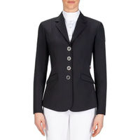 Produktbild von Equiline Reitturnierjacke Damen Gait in Schwarz wasserabweisend Größe 46 IT