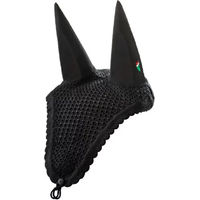 Produktbild von Equiline Ruben Pferdemütze aus Baumwolle Schwarz für Vollblut - 1 Stk.