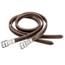 Produktbild von Equiline Saddle Division STAFFILI Steigbügelriemen aus Leder braun 135cm