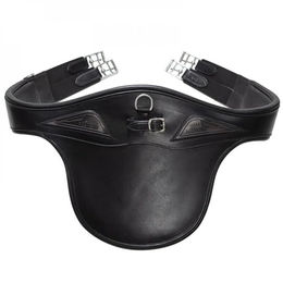 Produktbild von Equiline Saddle Division Untersetzer aus Leder Schwarz 120