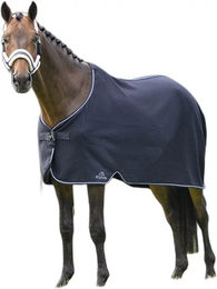 Produktbild von Equiline Satteldecke ohne Gurt in Weiß Blau oder Schwarz