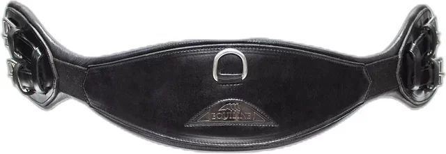 Produktbild von Equiline Sattelgurt aus Kunstleder in Schwarz 55 cm