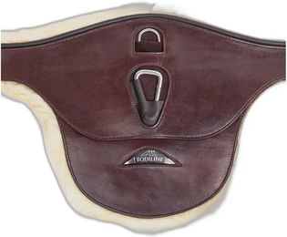 Produktbild von Equiline Sattelgurt aus Leder in Braun