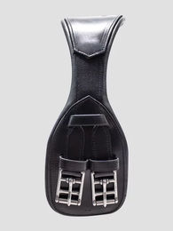 Produktbild von Equiline Sattelgurt aus Leder in Braun oder Schwarz 50 cm