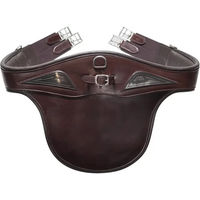 Produktbild von Equiline Sattelgurt aus Leder in Schwarz oder Braun 115 cm
