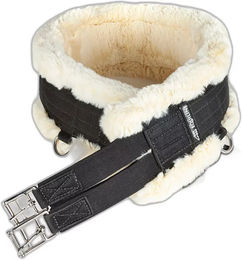 Produktbild von Equiline Sattelgurt Schwarz 140 cm