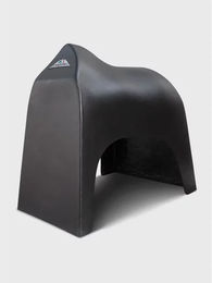 Produktbild von Equiline Sattelhalter aus Leder in Schwarz