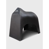Produktbild von Equiline Sattelhalter aus Leder in Schwarz
