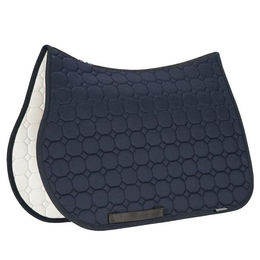 Equiline Schabracke Octagon Dressur aus Baumwolle Blau – Bild 1 von 3