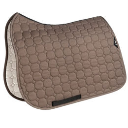 Equiline Schabracke Octagon Standard aus Polyester in Braun oder Beige – Bild 1 von 5