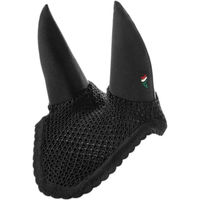 Produktbild von Equiline Schallgedämmte Fliegenhaube für Ponys aus Baumwolle Schwarz