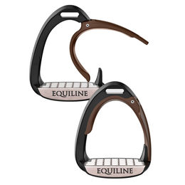 Produktbild von Equiline Sicherheitssteigbügel X-Cel Brown