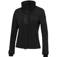 Produktbild von Equiline Softshelljacke Carec Black Reitjacke für Damen mit Fleece-Futter in Schwarz