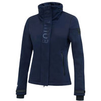Produktbild von Equiline Softshelljacke Carec Cobalt Reitjacke für Damen in Blau mit Fleece-Futter für ganzjähriges Tragen