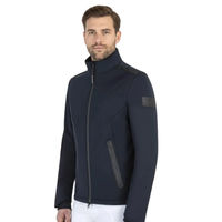 Produktbild von Equiline Softshelljacke Chasec Blue Reitjacke für Herren wasserabweisend Blau