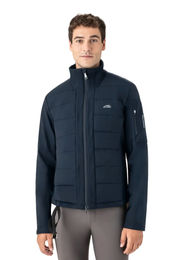 Produktbild von Equiline Softshelljacke Exot Blue für Herren aus Polyester