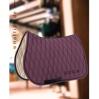 Produktbild von Equiline Springschabracke Glack Hortensia in Schwarz und Lila