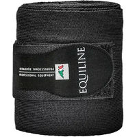 Produktbild von Equiline Stable Ruhebänder für Pferde Gamaschen Schwarz aus Polyester