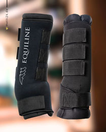 Produktbild von Equiline Stallgamaschen Therapeutisch Keramik Cairo 2er Set Schwarz aus Neopren