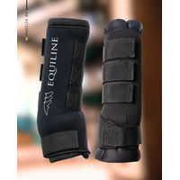 Produktbild von Equiline Stallgamaschen Therapeutisch Keramik Cairo 2er Set Schwarz aus Neopren