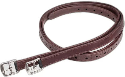 Produktbild von Equiline Steigbügelriemen aus Leder in Schwarz