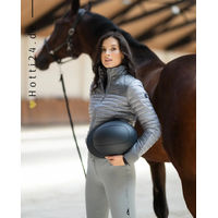 Produktbild von Equiline Steppjacke Ekimo Reitjacke für Damen in Grau aus Polyester für den Winter