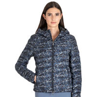 Produktbild von Equiline Steppjacke für Reiter in Ecre Blue Beige Blau Winter